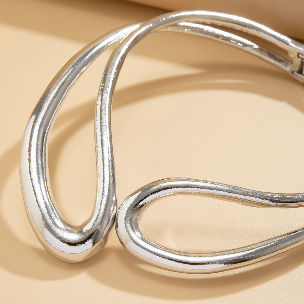 14K Exaggerated twisted double-layer collar, sweet and cool style, minimalist choker Necklace