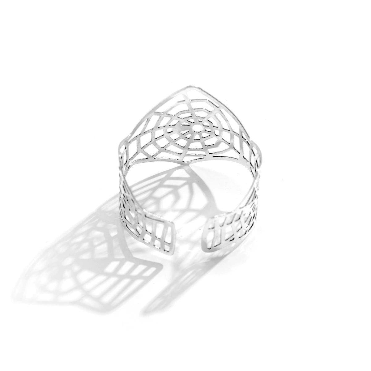 Exaggerated diamond alloy geometric bracelet Bracelet, personalized and simple concave convex Bracelet