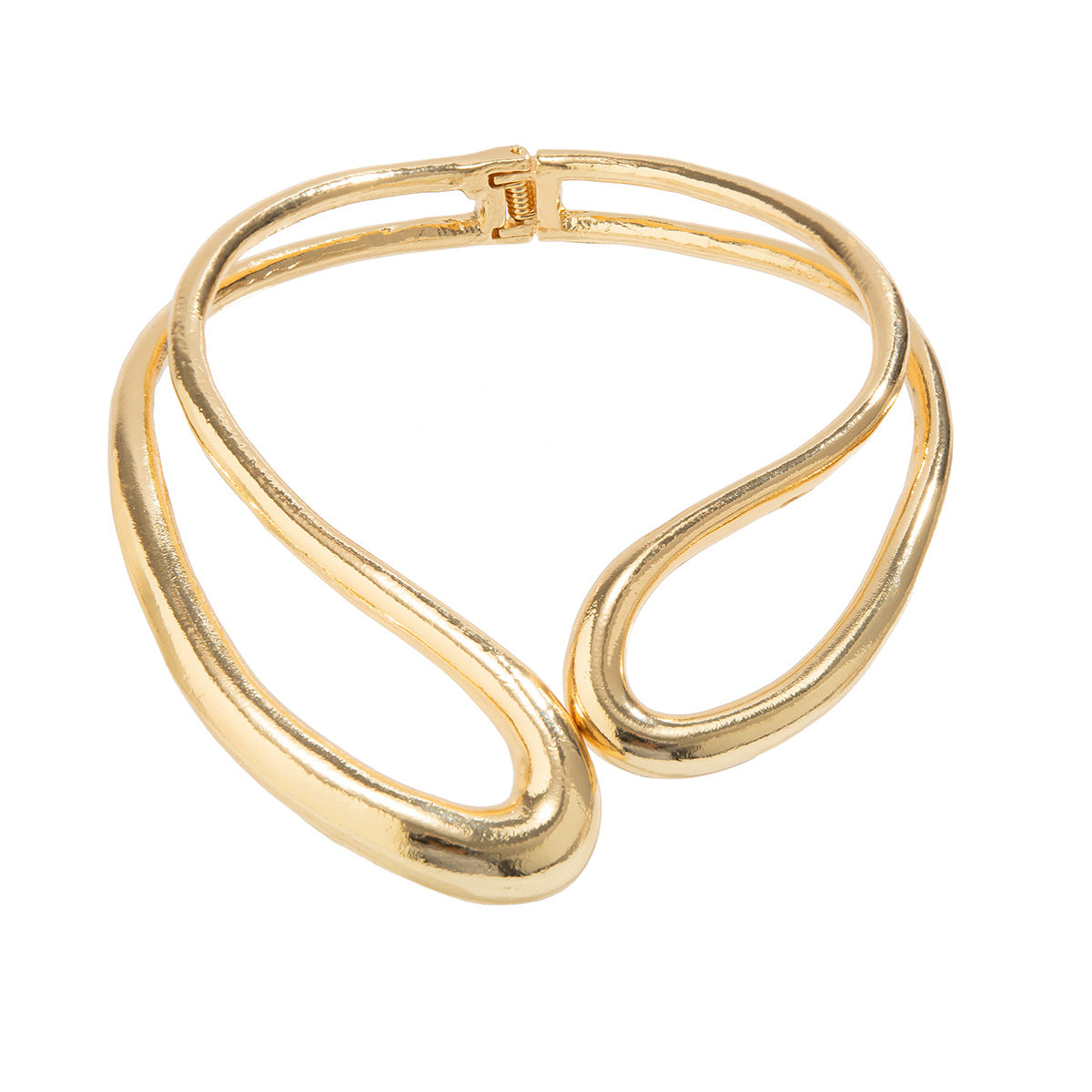 14K Exaggerated  twisted double-layer collar, sweet and cool style, minimalist choker Necklace