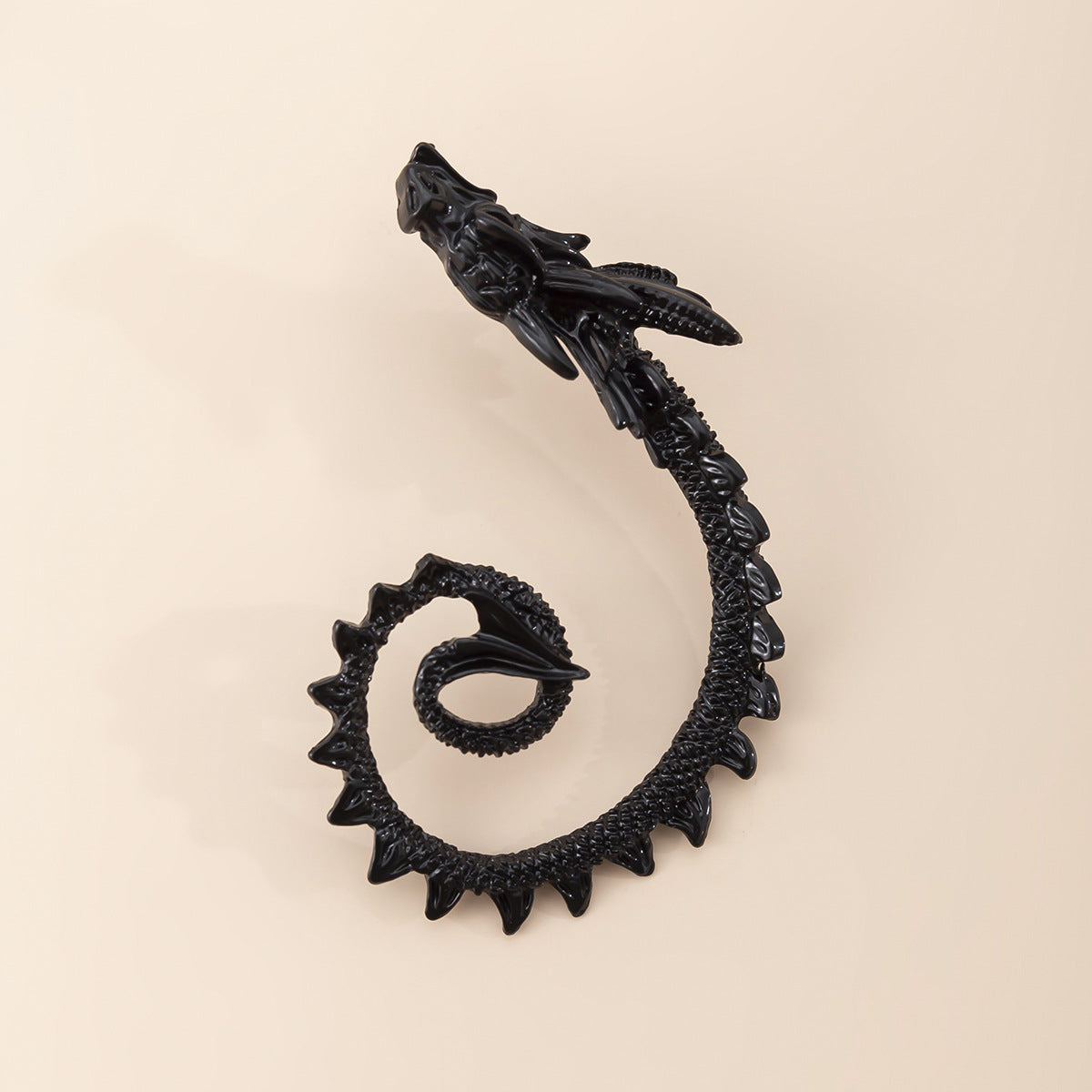 Design sense, personality, elf, no ear hole, ear hook, water drill, ear bone clip, trendy woman