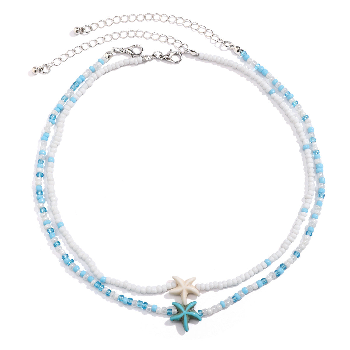 Hot selling beach and ocean accessories, versatile starfish necklaces, shell necklaces, women's accessories