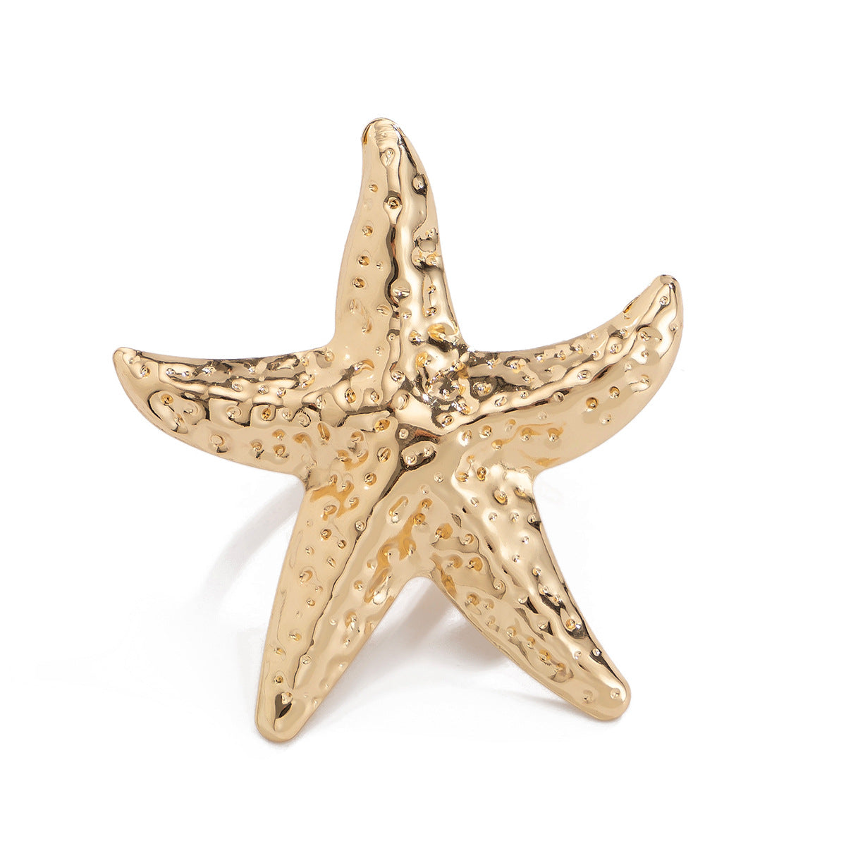 Ocean Star Silver Ring – Dainty Sea Star Stackable Ring for Women, Minimalist Beach Jewelry, Adjustable Wave Ring, Boho Coastal Accessories