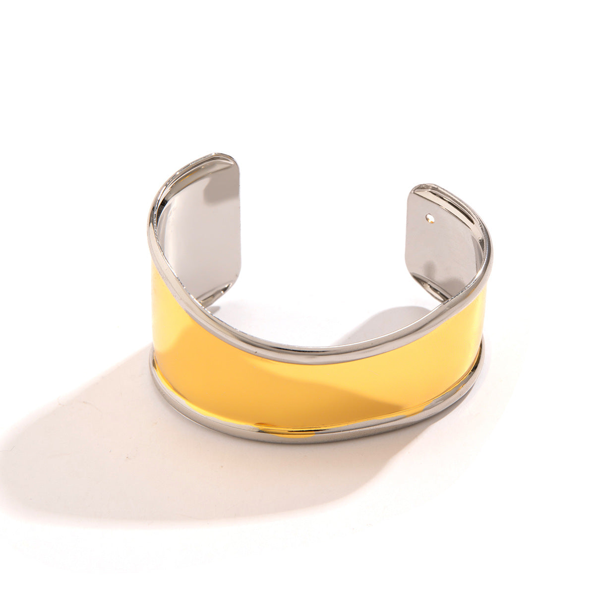 Exaggerated diamond alloy geometric bracelet Bracelet, personalized and simple concave convex Bracelet