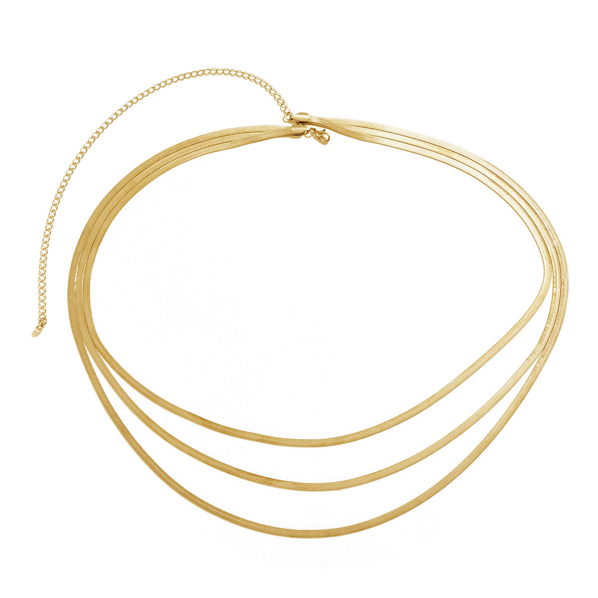 Minimally designed double layered snake bone chain, women's body chain, vacation style metal cross, tassel waist chain